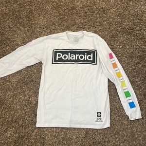long sleeved polaroid tshirt
